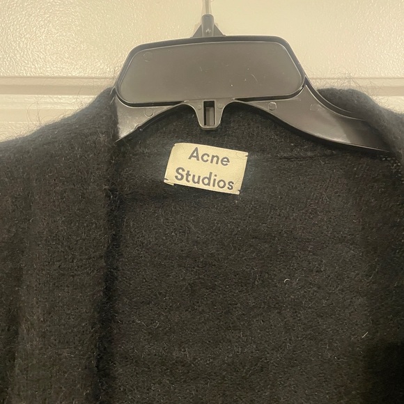 Ache studios mohair raya cardigan black size small - Picture 8 of 10